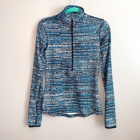 EUC Nike Pro Dri Fit Half Zip Warm Long Tech Sleeve Size Small - Picture 2 of 8